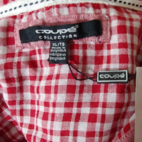 Coupe Collection XL Cotton Button Down Shirt NWT - Picture 5 of 5